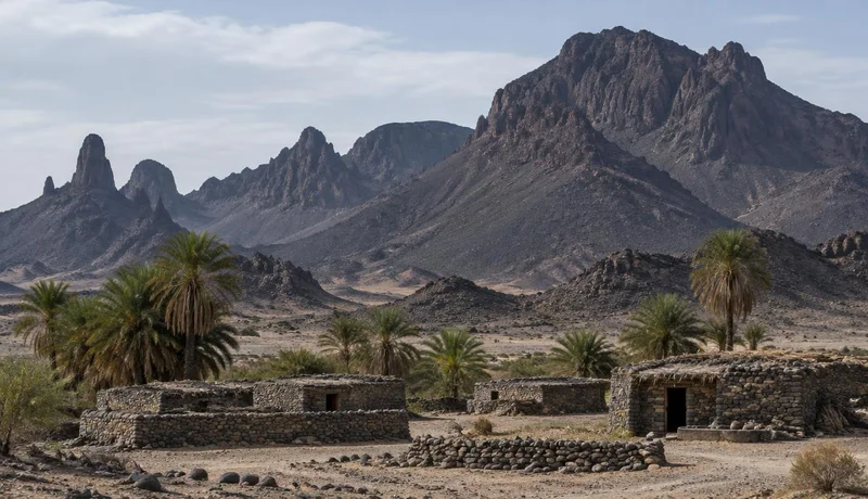 Paysage de la province Tibesti